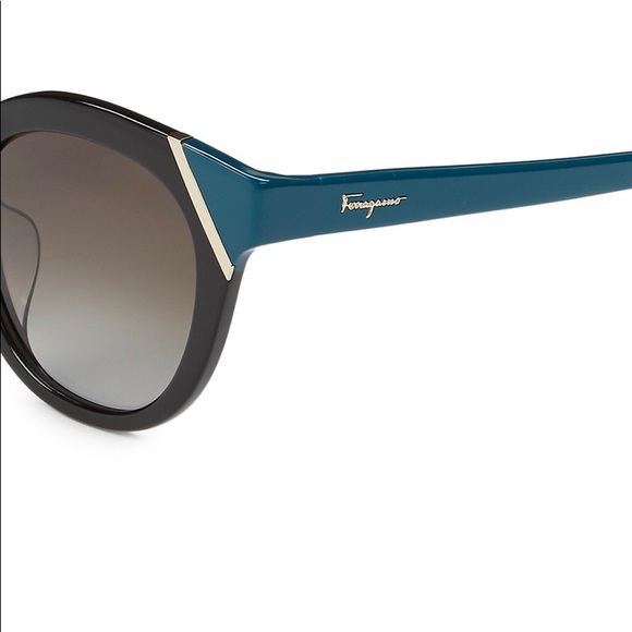 Salvatore Ferragamo 53MM round sunglasses - Picture 2 of 4
